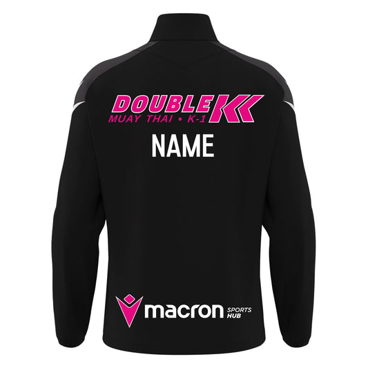 DOUBLE K JNR HOLLOW TRAINING 1/4 ZIP Macron Sports Hub Hastings