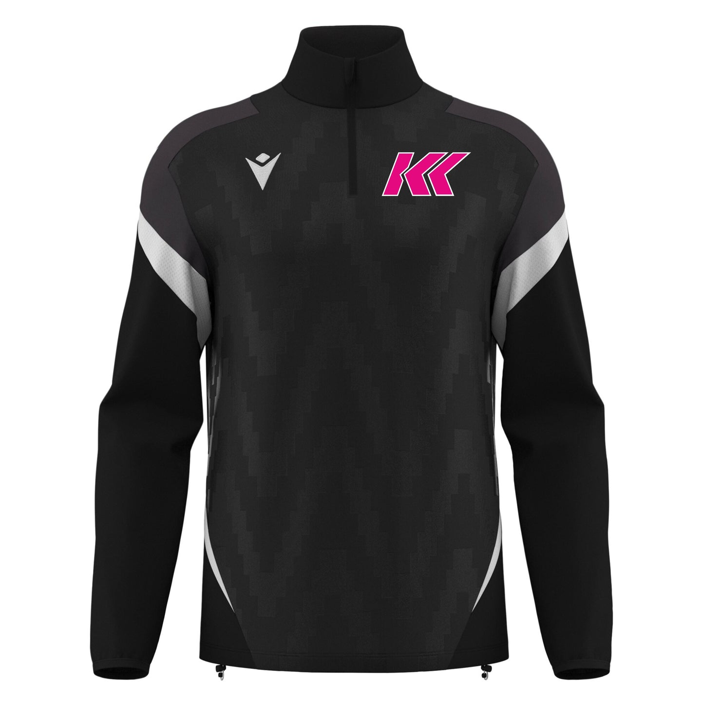 DOUBLE K JNR HOLLOW TRAINING 1/4 ZIP Macron Sports Hub Hastings