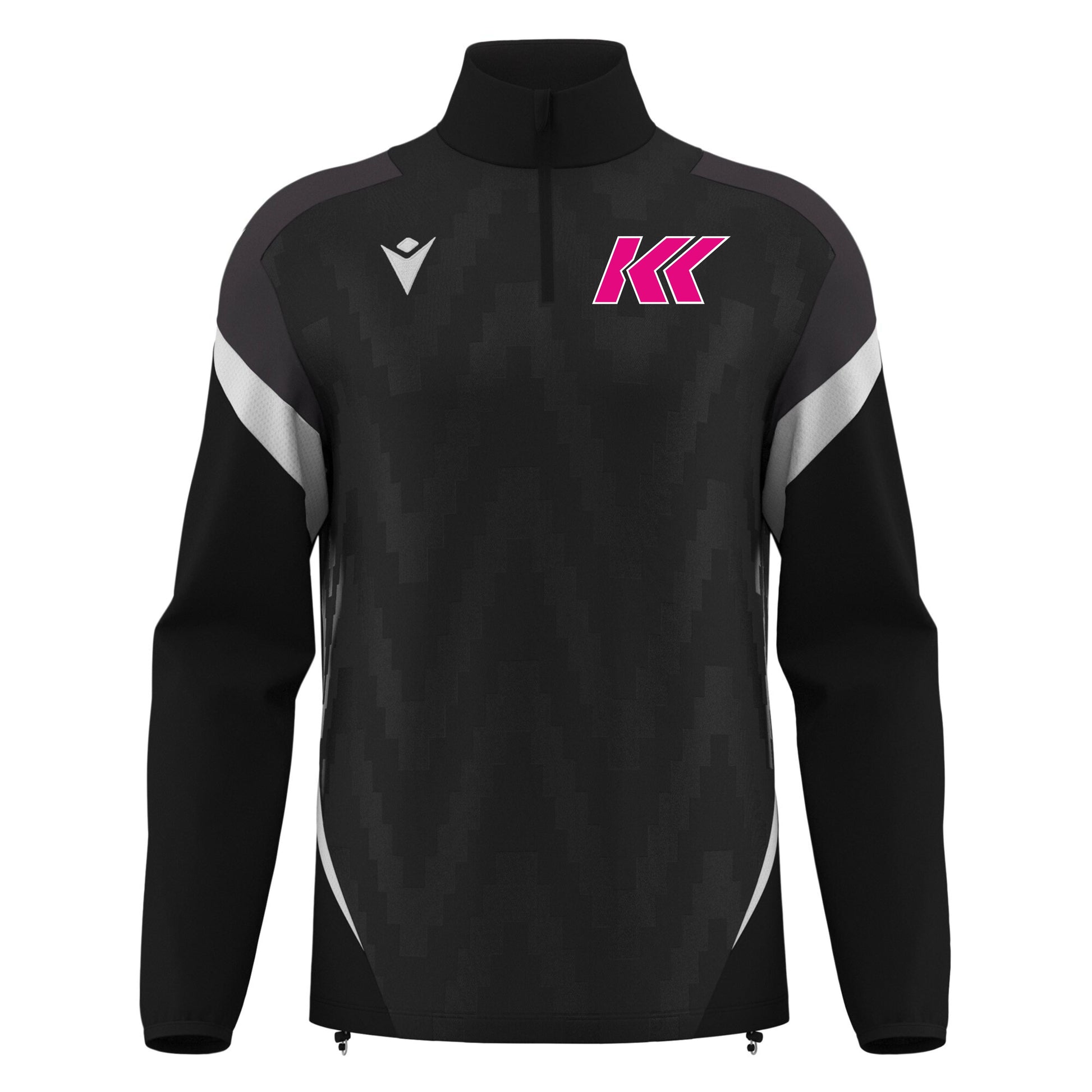 DOUBLE K SNR HOLLOW TRAINING 1/4 ZIP Macron Sports Hub Hastings