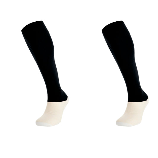 BEXHILL UNITED SNR ROUND BLACK SOCKS