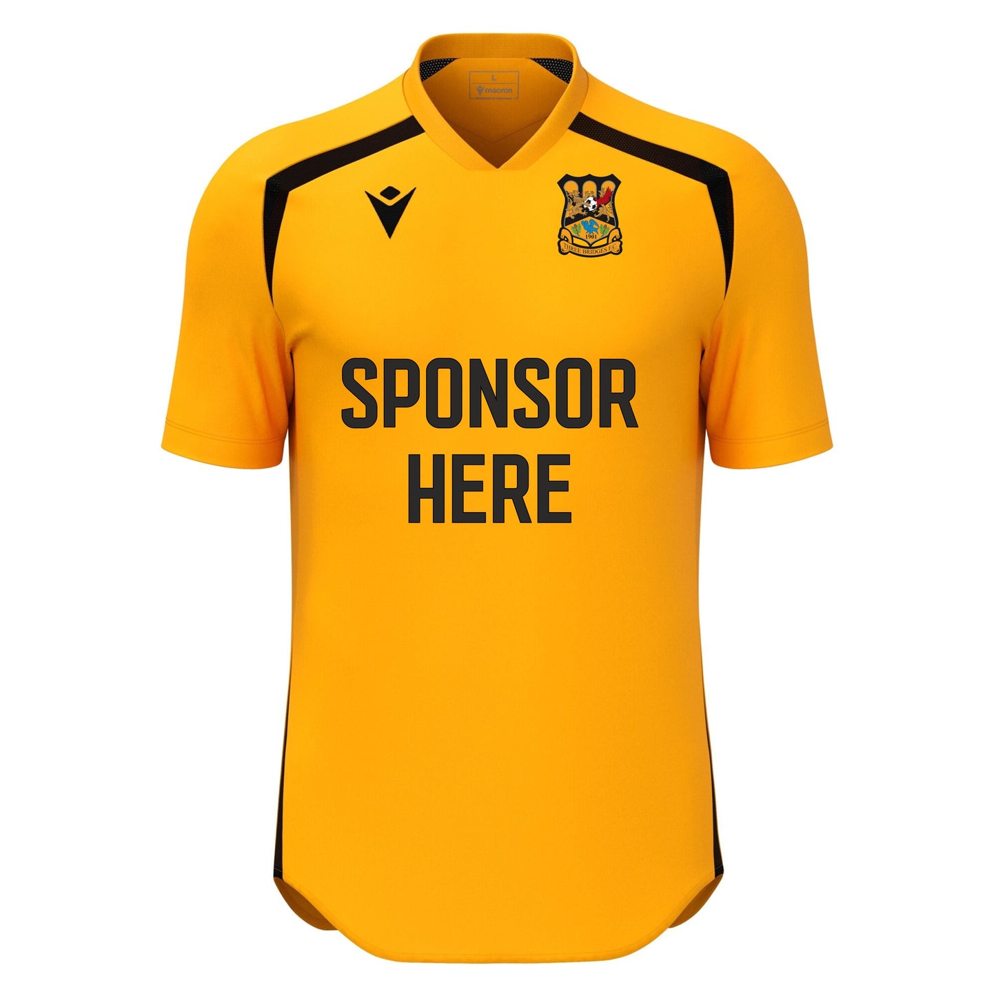 THREE BRIDGES FC JNR WYRM HOME SHIRT