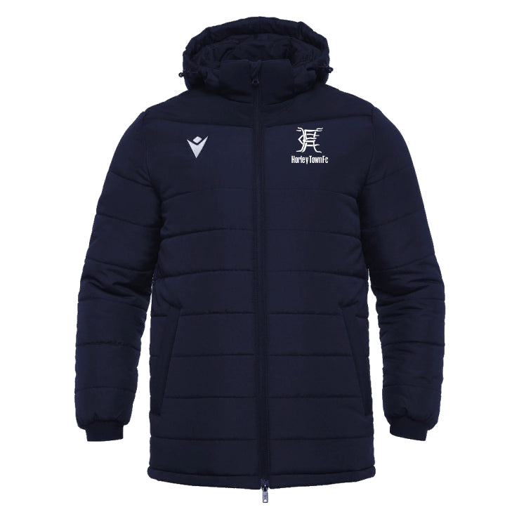SNR HORLEY TOWN FC COACH NARVIK PADDED WINTER JACKET Macron Store Hastings