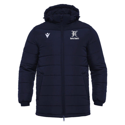 SNR HORLEY TOWN FC COACH NARVIK PADDED WINTER JACKET Macron Store Hastings
