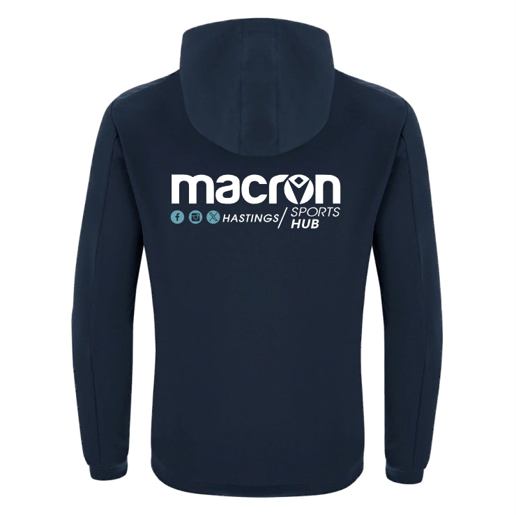 SNR HORLEY TOWN FC COACH TIAMAT HOODED PRO TRACKSUIT TOP Macron Store Hastings