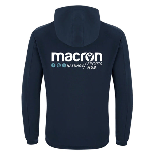 SNR HORLEY TOWN FC COACH TIAMAT HOODED PRO TRACKSUIT TOP Macron Store Hastings