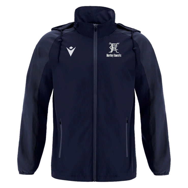 SNR HORLEY TOWN FC COACHES ELBRUS RAIN JACKET Macron Store Hastings