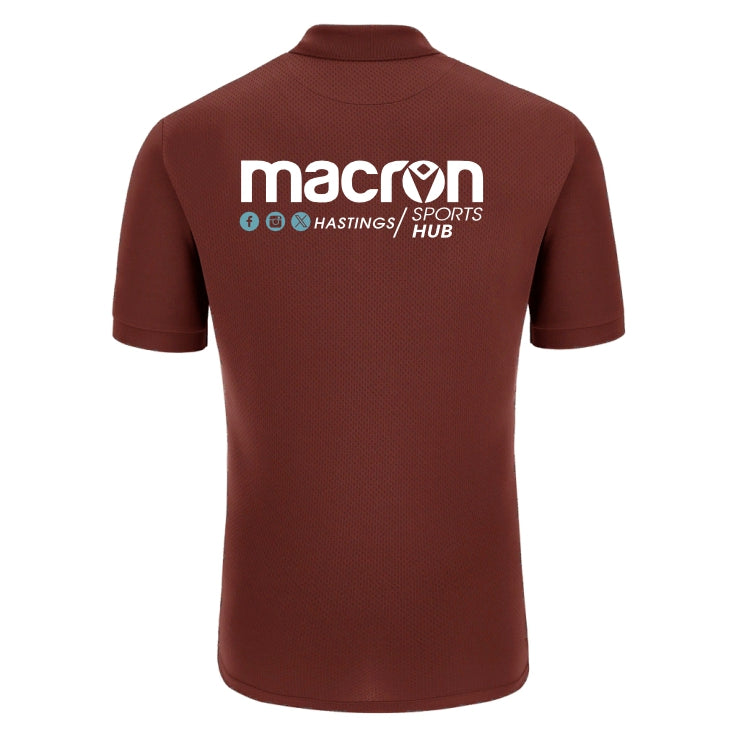 SNR HORLEY TOWN FC RAP MATCH DAY POLO SHIRT Macron Store Hastings