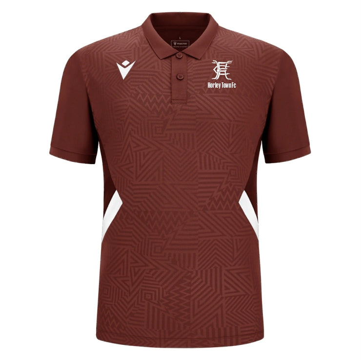 SNR HORLEY TOWN FC RAP MATCH DAY POLO SHIRT Macron Store Hastings