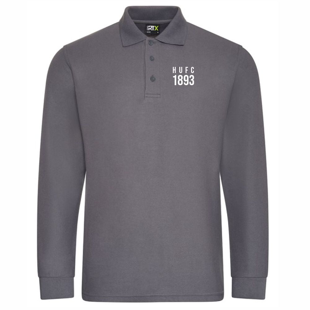 HASTINGS UNITED FC – “1893” HUFC L/S POLO SHIRT – available in 4 colours