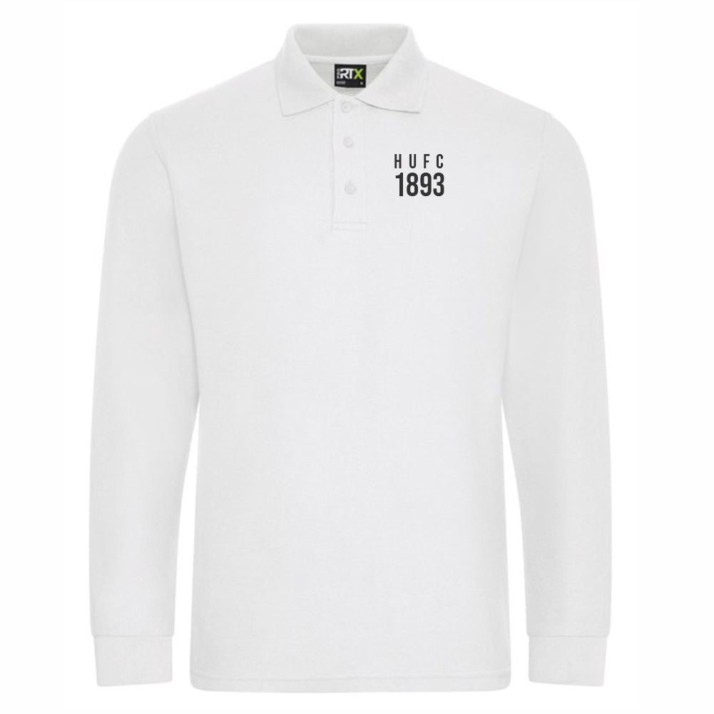 HASTINGS UNITED FC – “1893” HUFC L/S POLO SHIRT – available in 4 colours