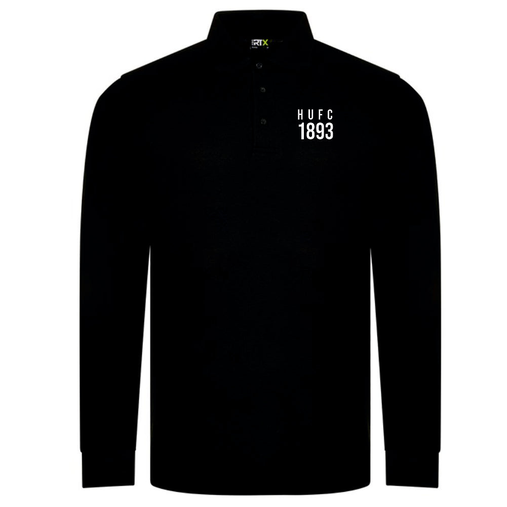 HASTINGS UNITED FC – “1893” HUFC L/S POLO SHIRT – available in 4 colours