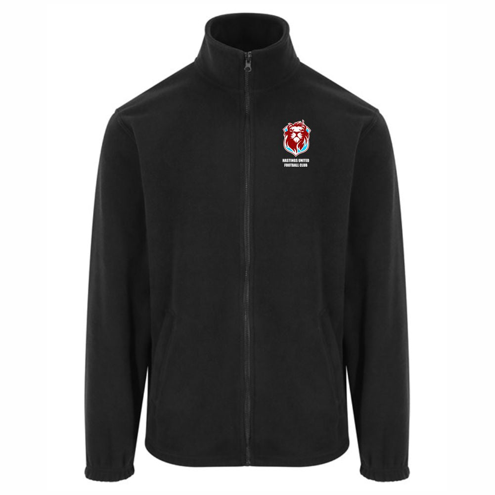 HASTINGS UNITED FC – CLUB FULL ZIP FLEECE – Available in 3 colours