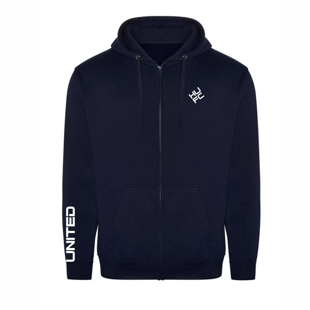 JUNIOR HASTINGS UNITED FC – “DIAMOND” HUFC FULL ZIP HOODY – Available in 3 colours