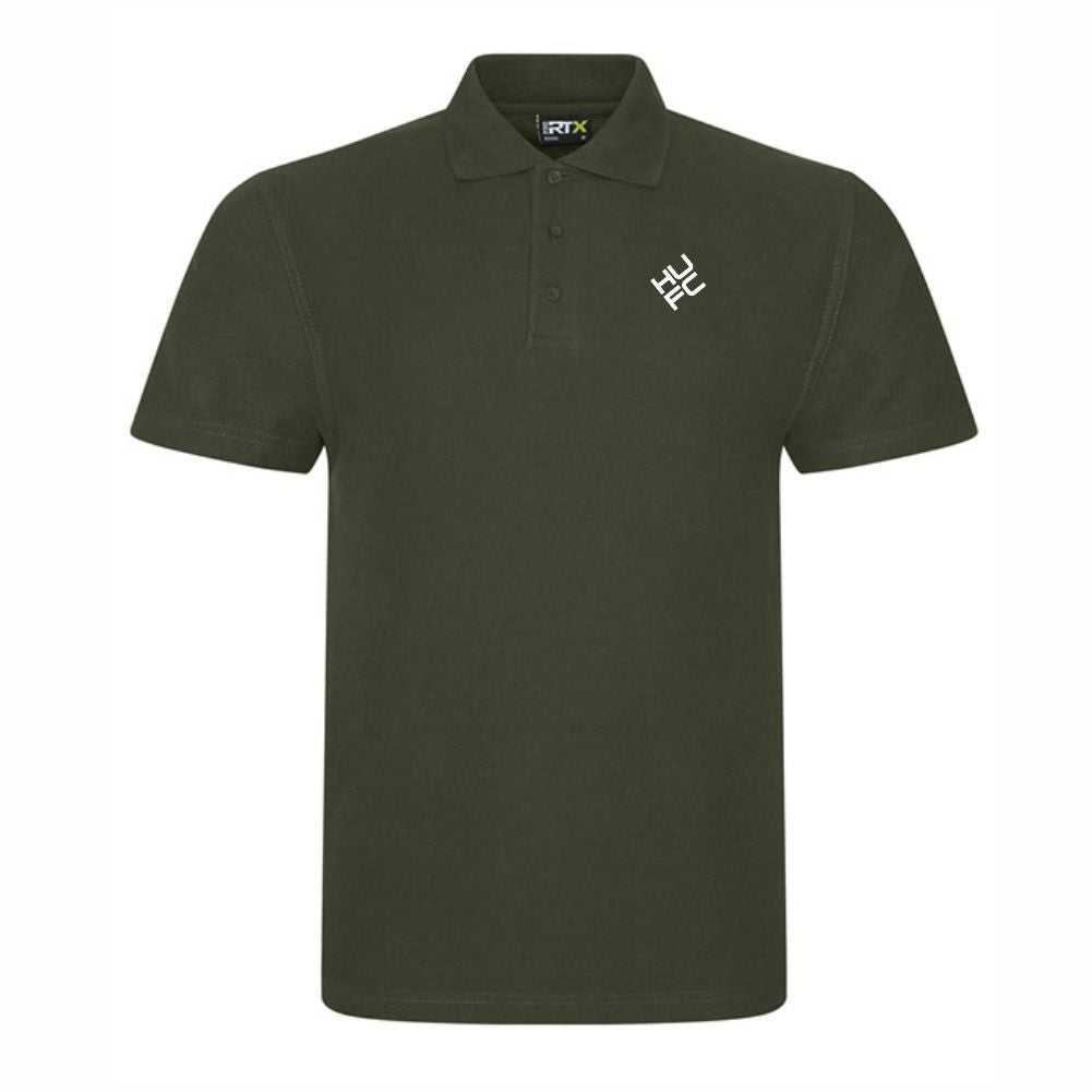 HASTINGS UNITED FC – “DIAMOND” HUFC POLO SHIRT – available in 7 colours