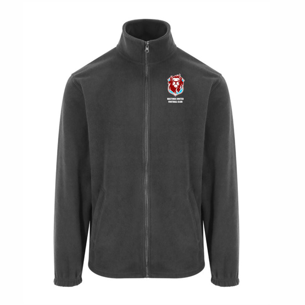 HASTINGS UNITED FC – CLUB FULL ZIP FLEECE – Available in 3 colours