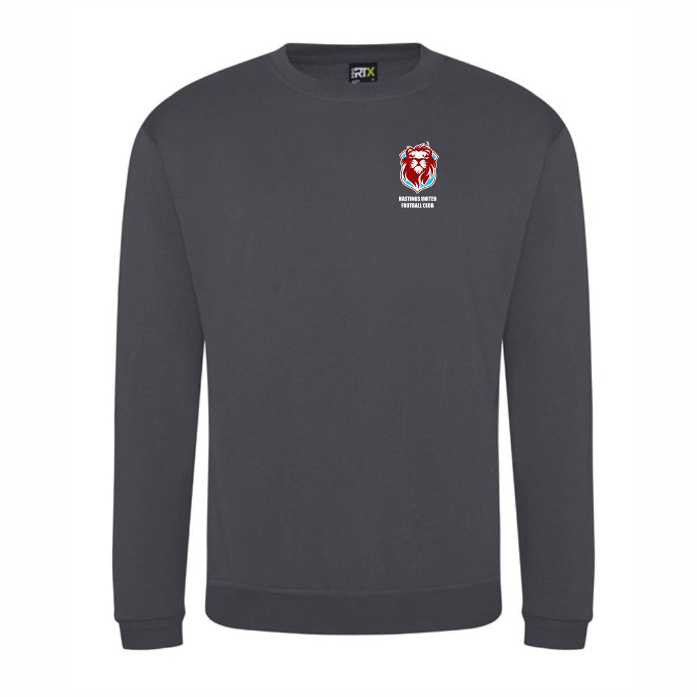 JUNIOR HASTINGS UNITED FC – CLUB SWEATSHIRT – Available in 7 colours