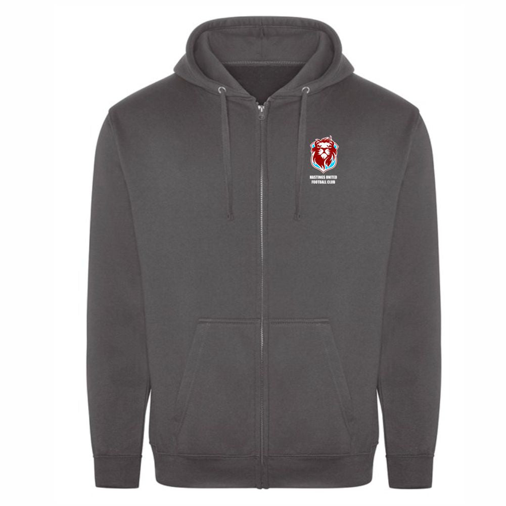 HASTINGS UNITED FC – CLUB FULL ZIP HOODY – Available in 3 colours