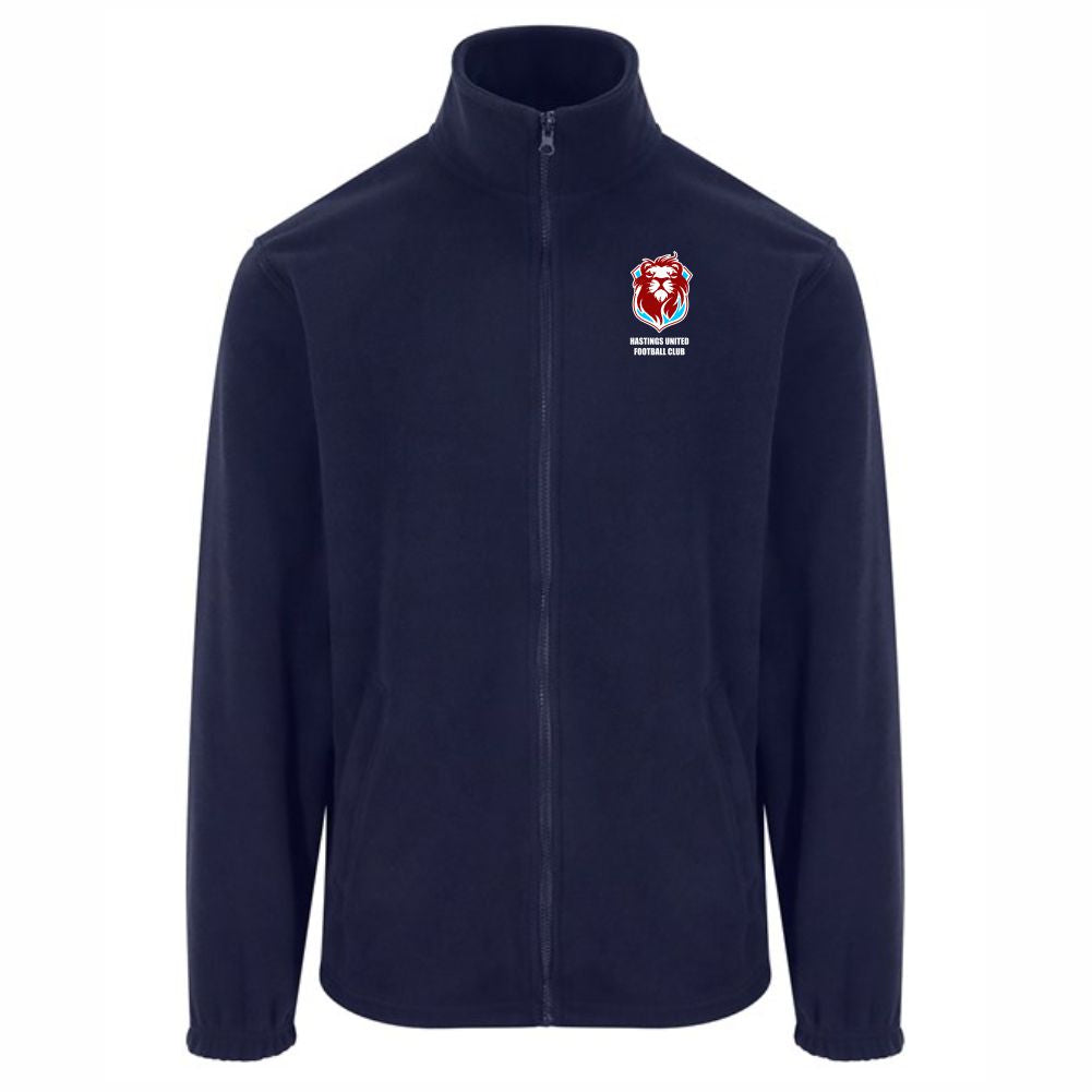 HASTINGS UNITED FC – CLUB FULL ZIP FLEECE – Available in 3 colours