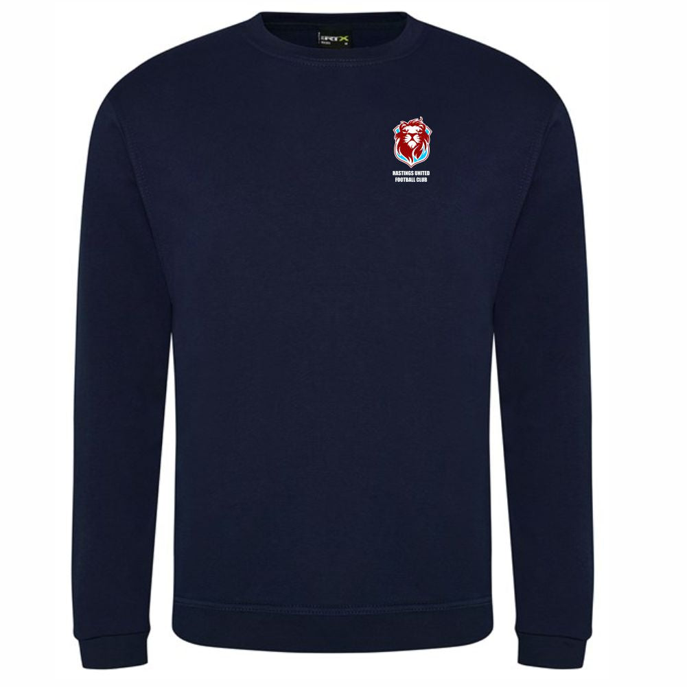 JUNIOR HASTINGS UNITED FC – CLUB SWEATSHIRT – Available in 7 colours