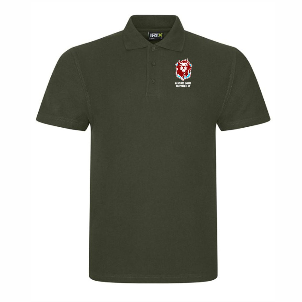 HASTINGS UNITED FC – CLUB POLO SHIRT – available in 7 colours
