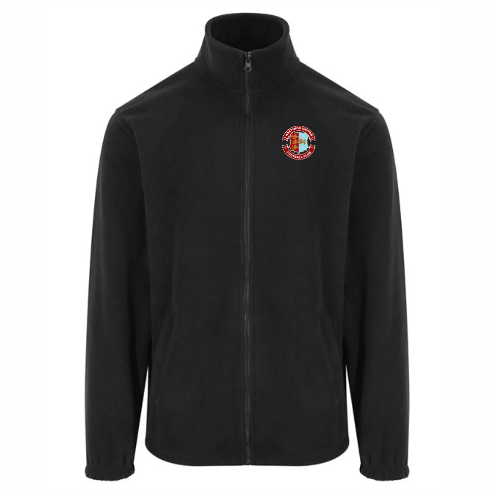 HASTINGS UNITED FC – RETRO FULL ZIP FLEECE – Available in 3 colours