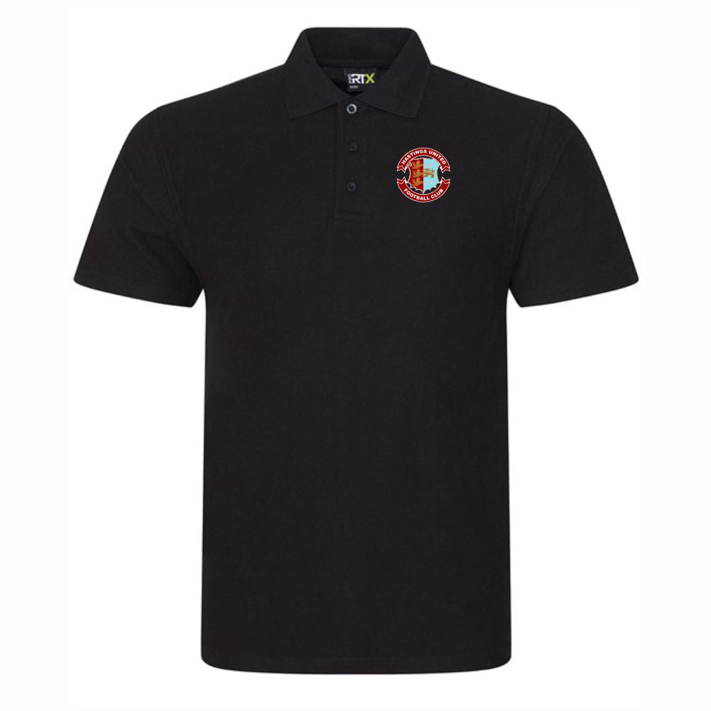HASTINGS UNITED FC – RETRO POLO SHIRT – available in 7 colours