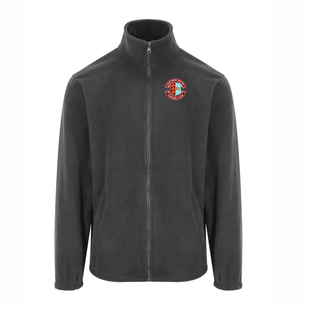 HASTINGS UNITED FC – RETRO FULL ZIP FLEECE – Available in 3 colours