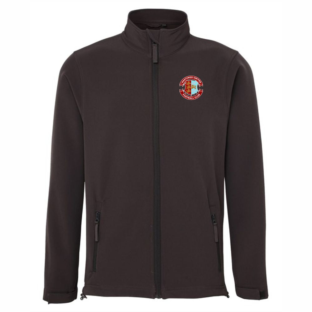 HASTINGS UNITED FC – RETRO PRO SOFTSHELL JACKET – Available in 3 colours