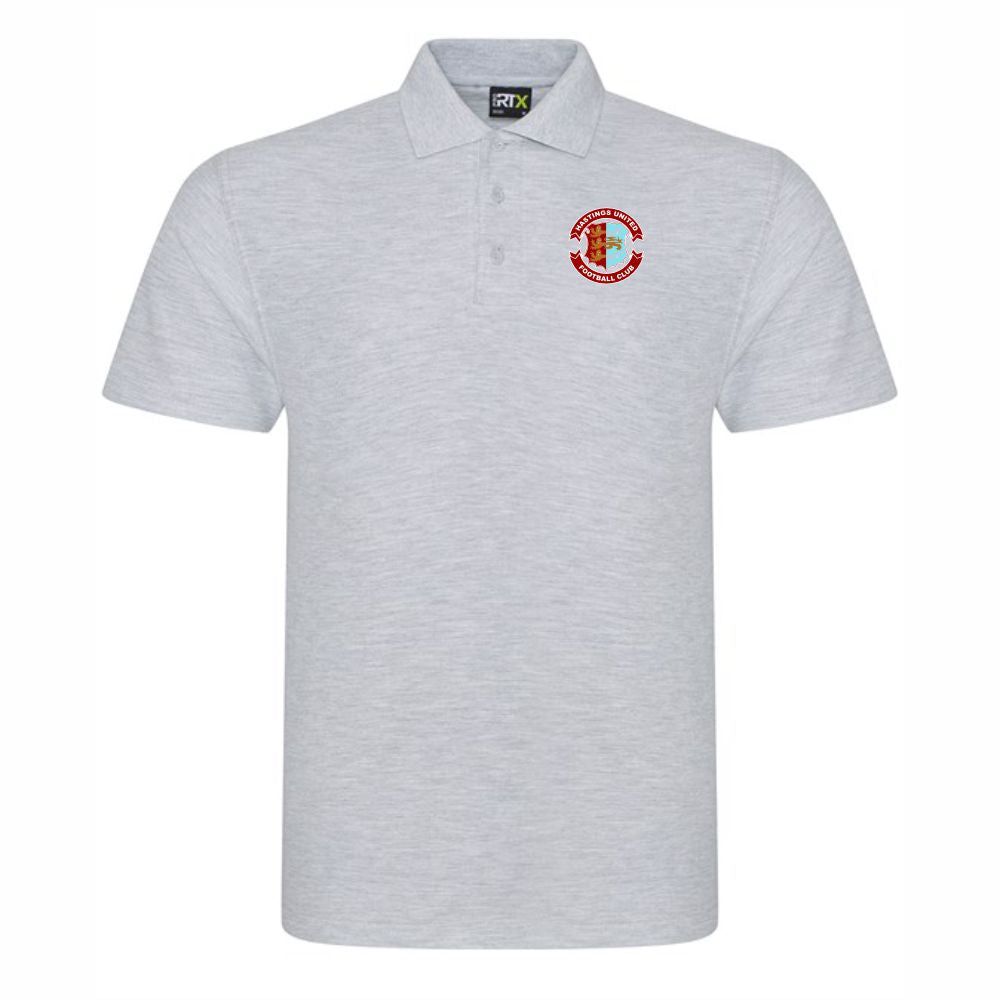 HASTINGS UNITED FC – RETRO POLO SHIRT – available in 7 colours