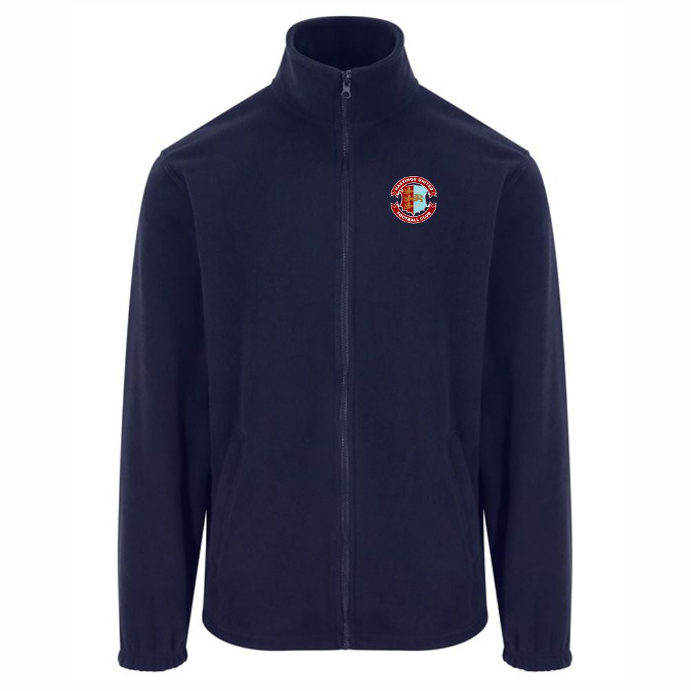HASTINGS UNITED FC – RETRO FULL ZIP FLEECE – Available in 3 colours