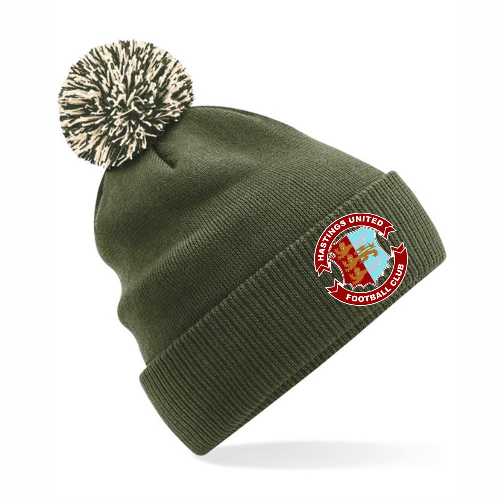HASTINGS UNITED FC – RETRO BOBBLE CLUB HAT – Available in 9 colours