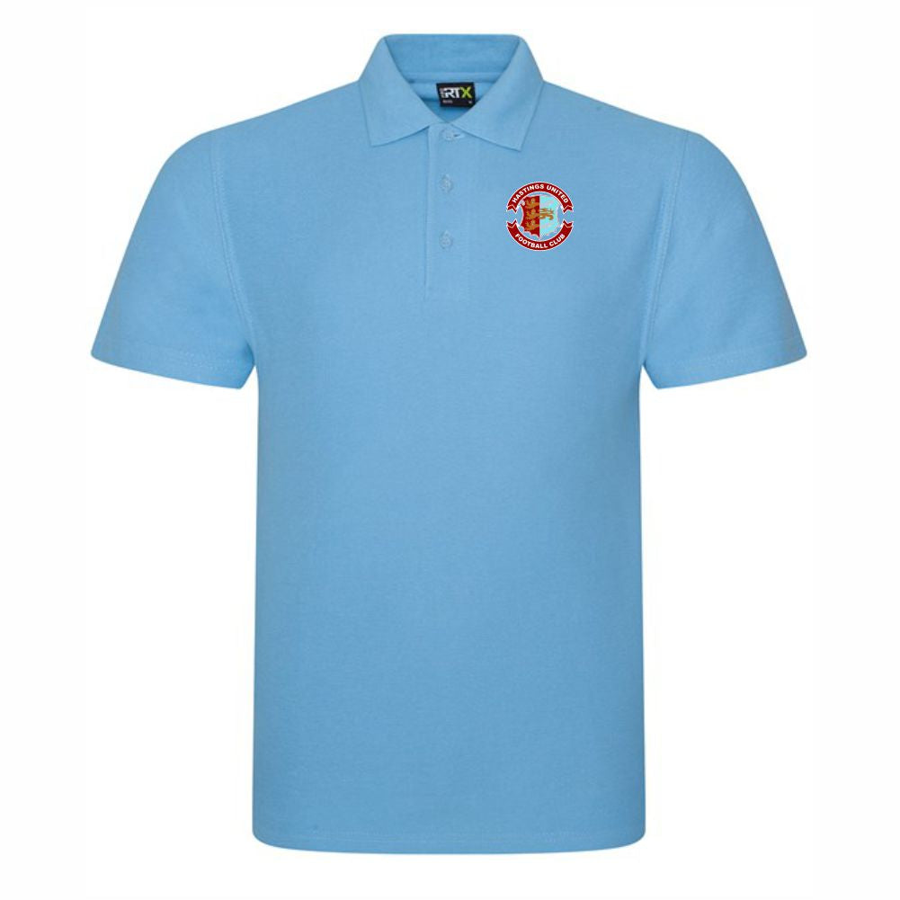 HASTINGS UNITED FC – RETRO POLO SHIRT – available in 7 colours
