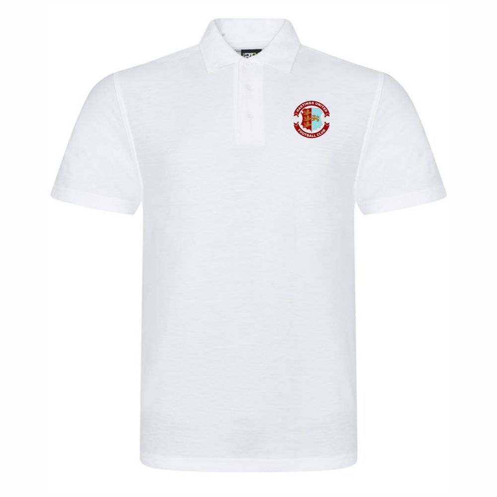 HASTINGS UNITED FC – RETRO POLO SHIRT – available in 7 colours