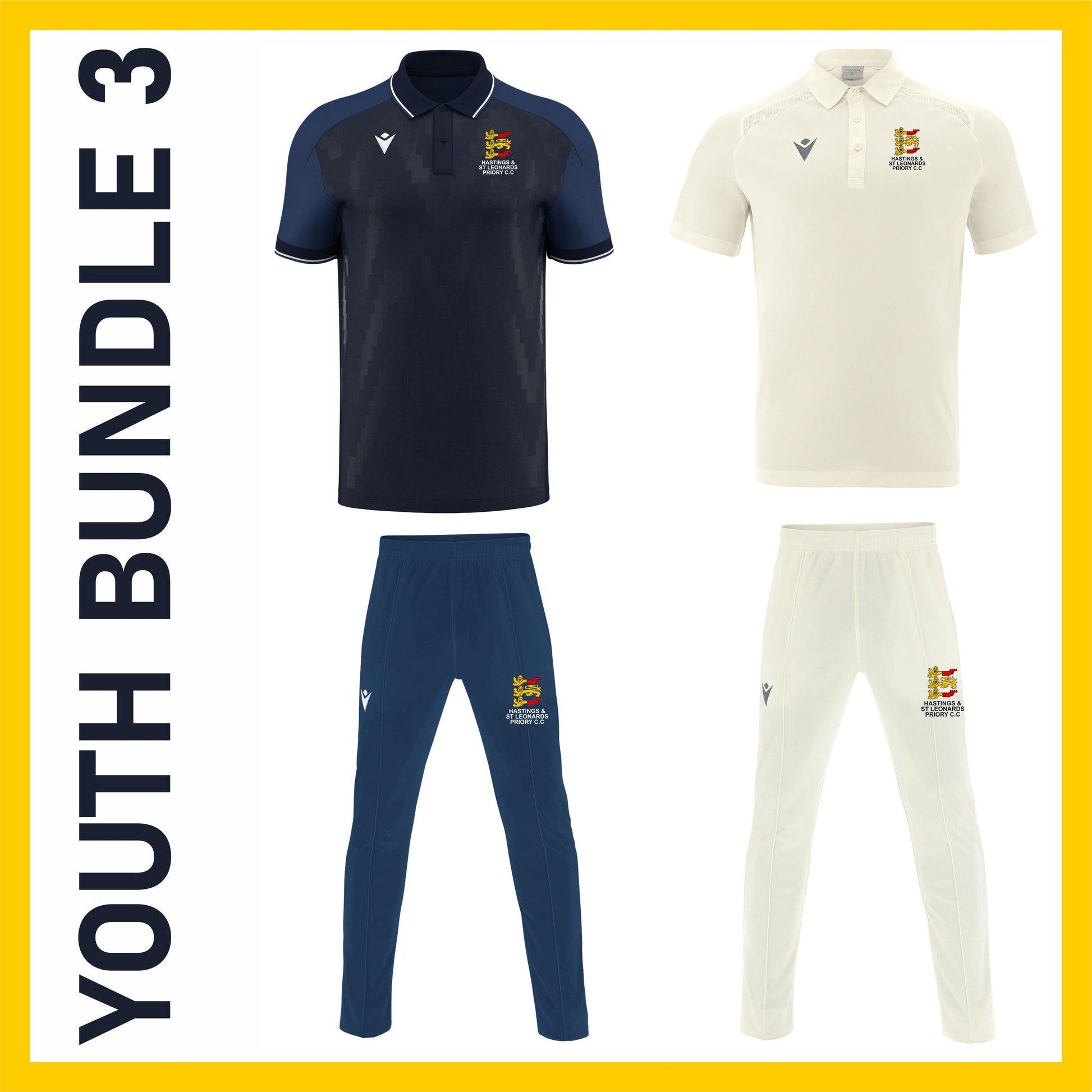 HASTINGS AND ST LEONARDS PRIORY JNR BUNDLE 3 Macron Sports Hub Hastings
