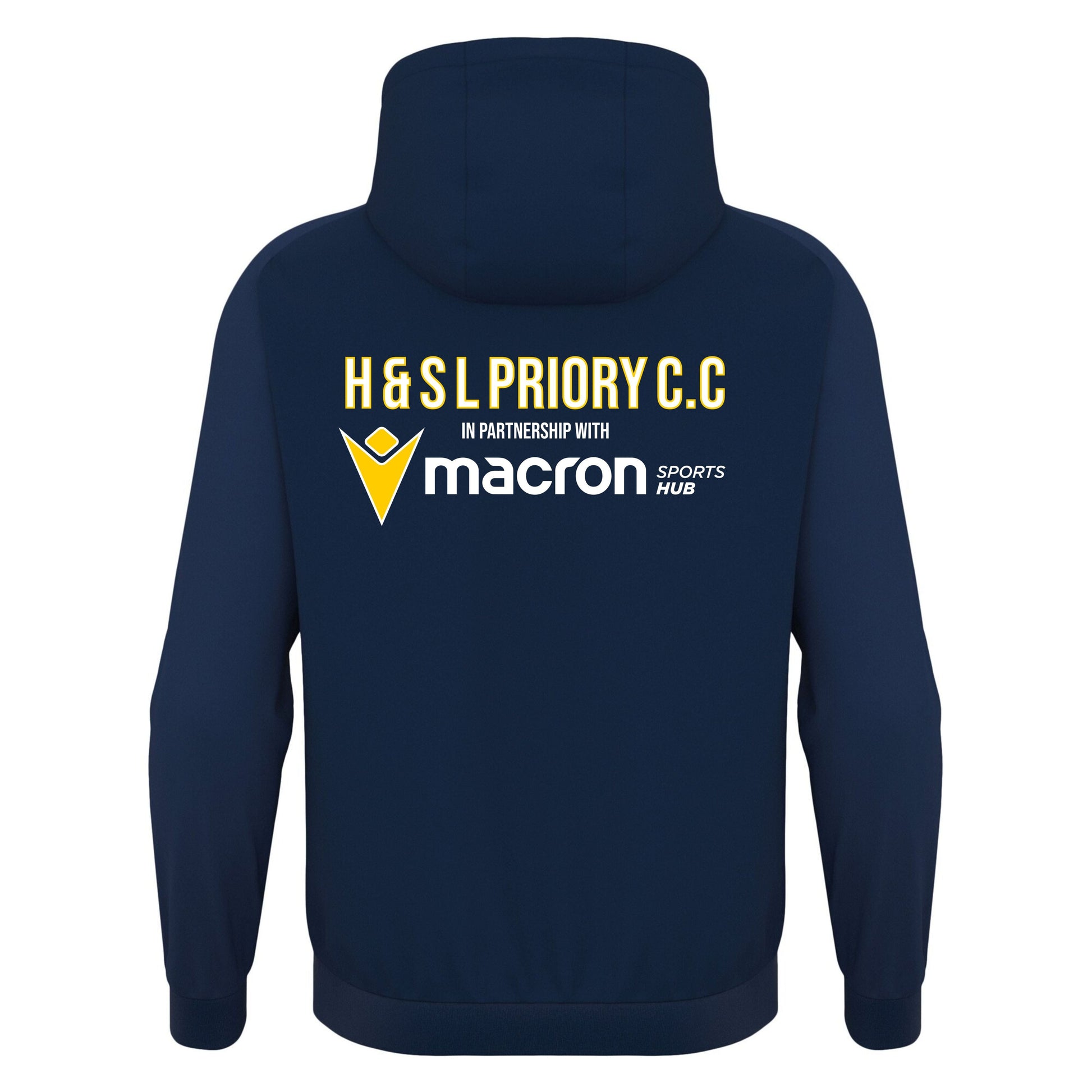 HASTINGS AND ST LEONARDS PRIORY JNR CHRONOS FULL ZIP HOODY Macron Sports Hub Hastings