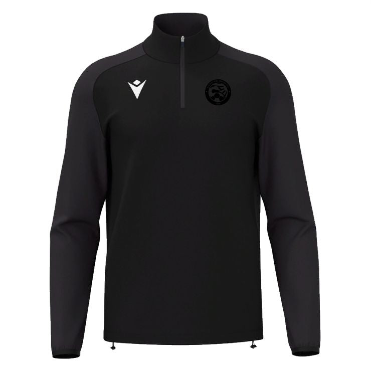EASTBOURNE UNITED AFC COACHES ISEN 1/4 TRAINING TOP Macron Store Hastings