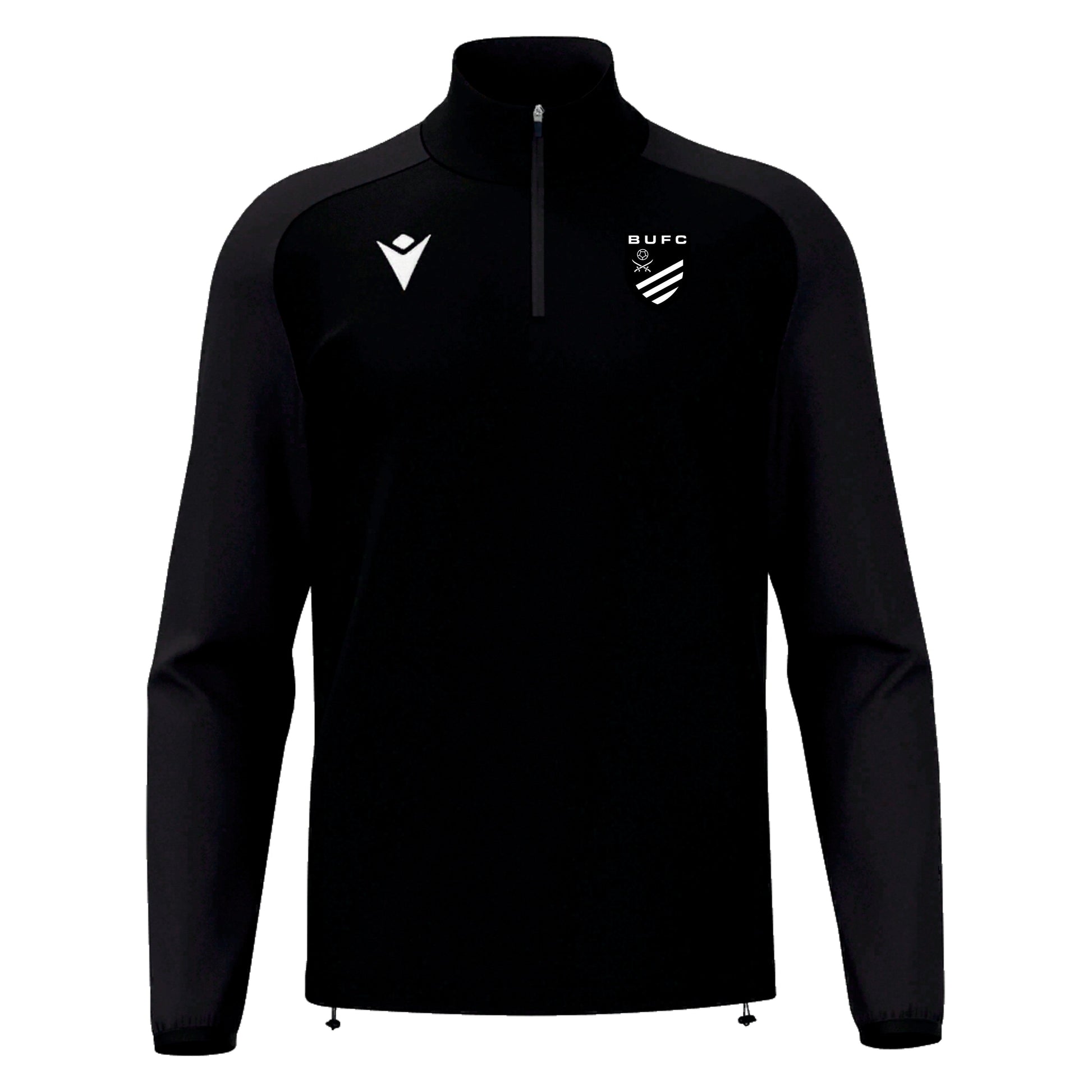 BEXHILL UNITED JNR ISEN 1 / 4 ZIP BLACK
