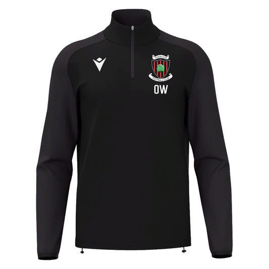 OAKWOOD FC JNR ISEN 1/4 ZIP TOP