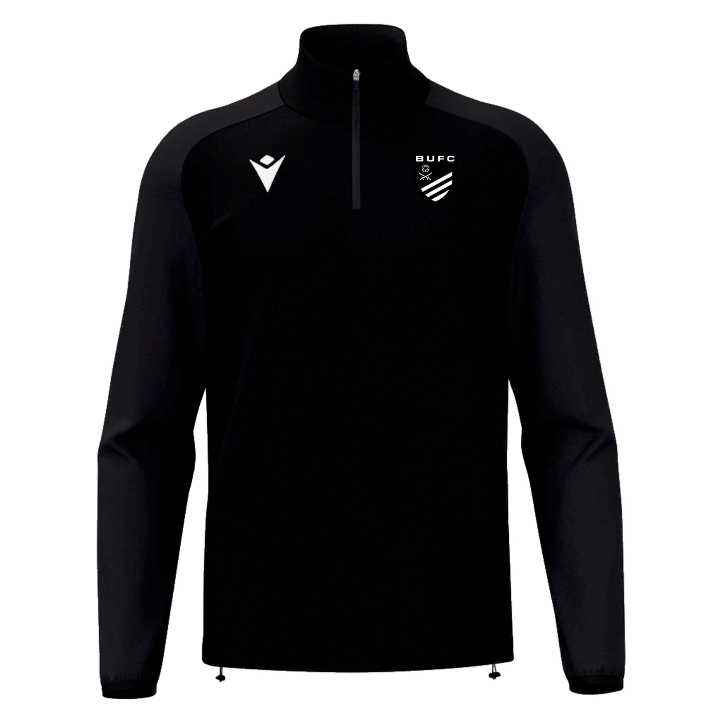 BEXHILL UNITED SNR ISEN 1 / 4 ZIP BLACK