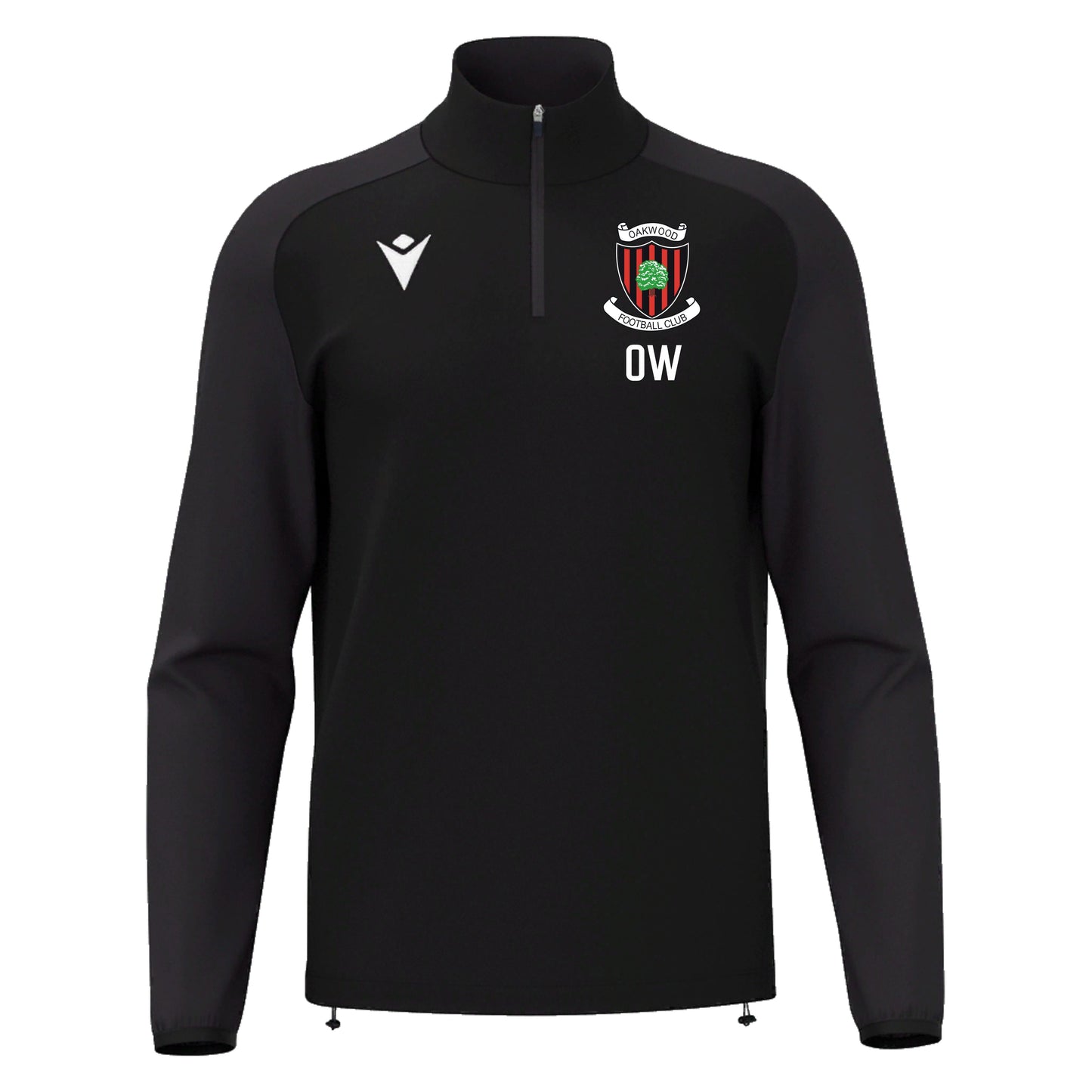 OAKWOOD FC COACHES ISEN 1/4 ZIP TOP