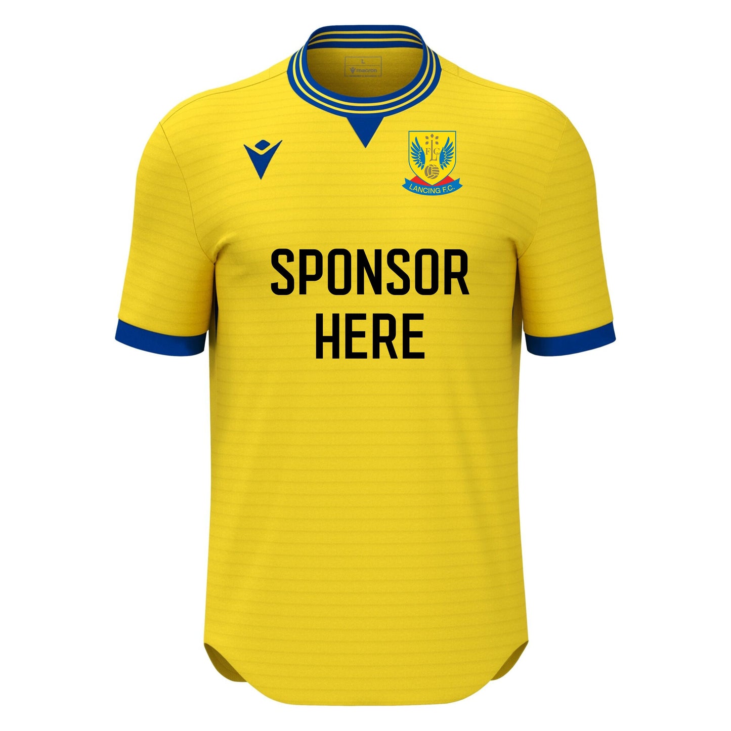 JNR LANCING FC HOME YOUTH MATCH DAY SHIRT Macron Store Hastings