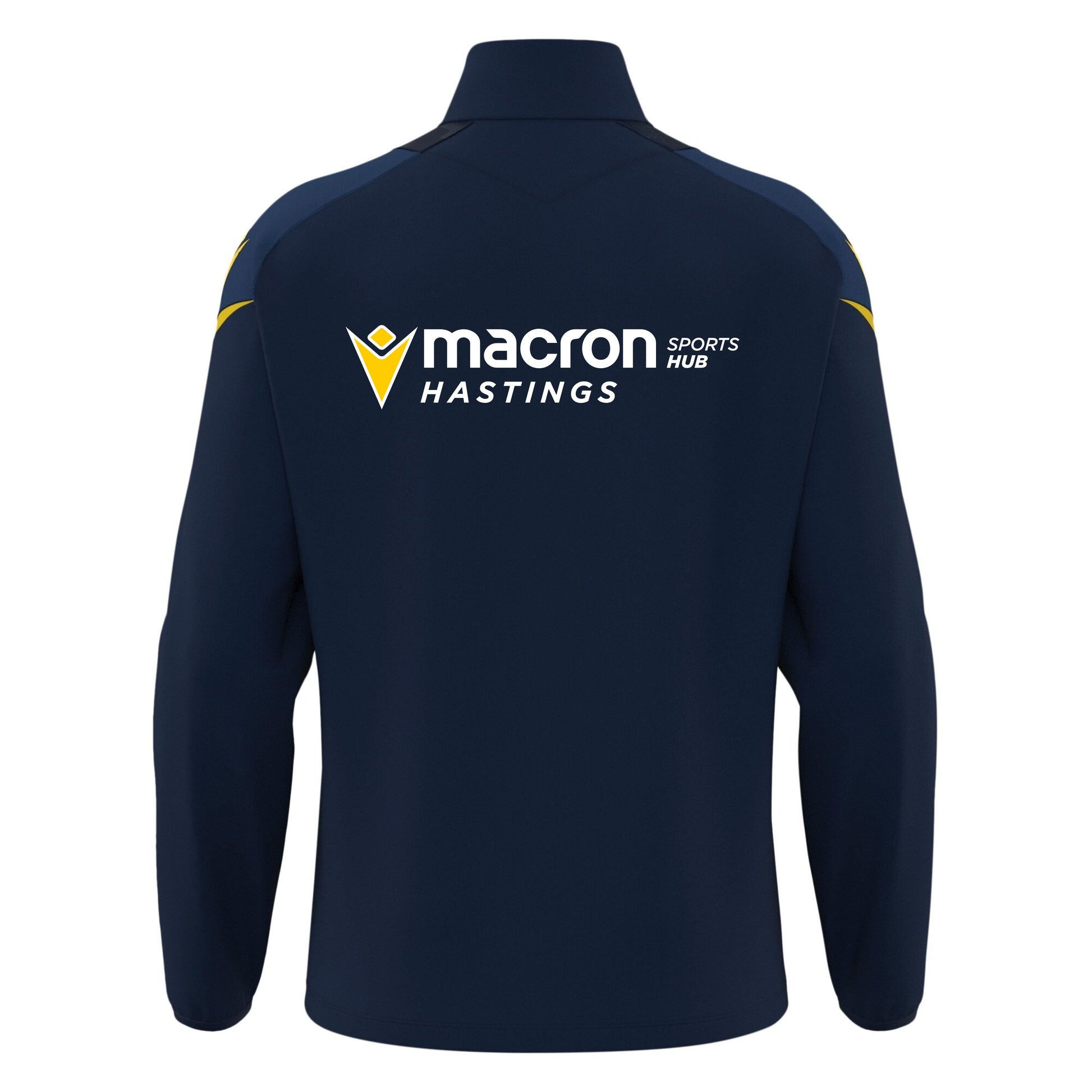 LANCING FC SNR HOLLOW 1/4 ZIP TRAINING TOP Macron Sports Hub Hastings