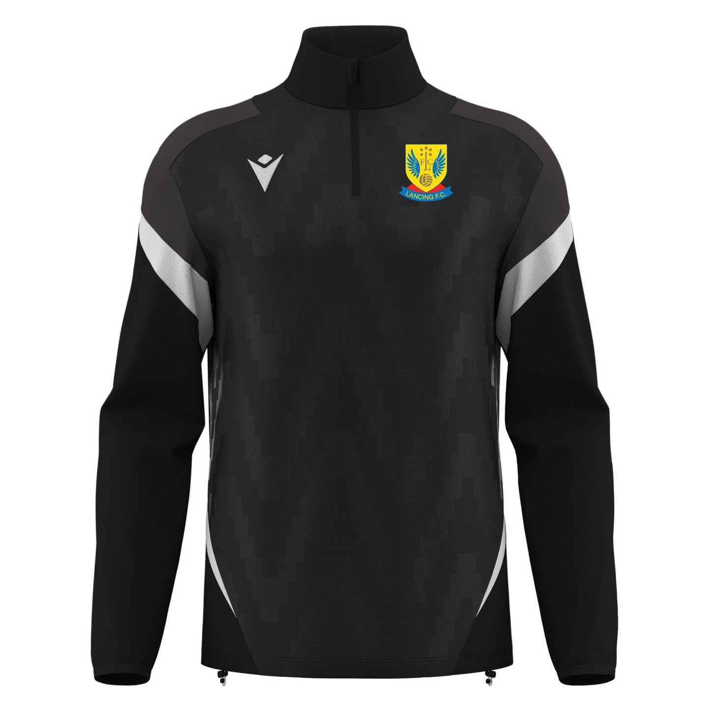LANCING FC COACHES HOLLOW 1/4 ZIP Macron Sports Hub Hastings