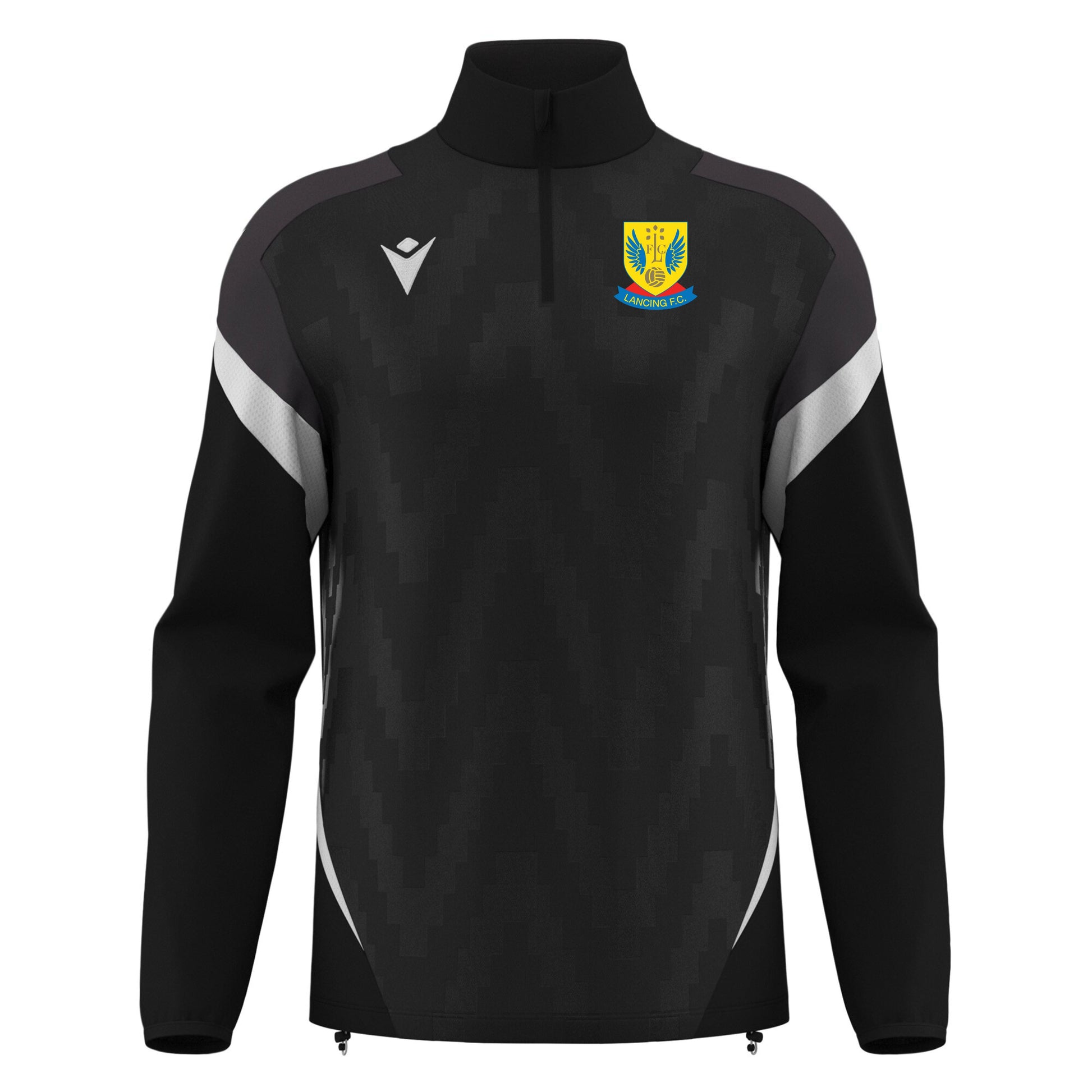 LANCING FC COACHES HOLLOW 1/4 ZIP Macron Sports Hub Hastings