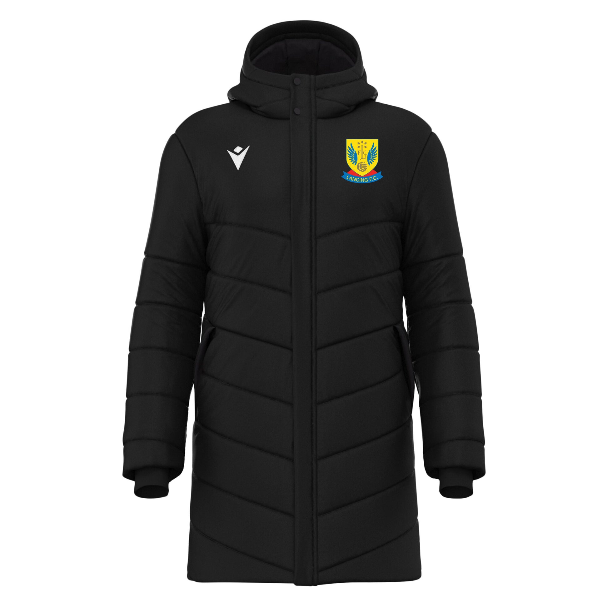 LANCING FC COACHES SUBZERO PADDED JACKET Macron Sports Hub Hastings