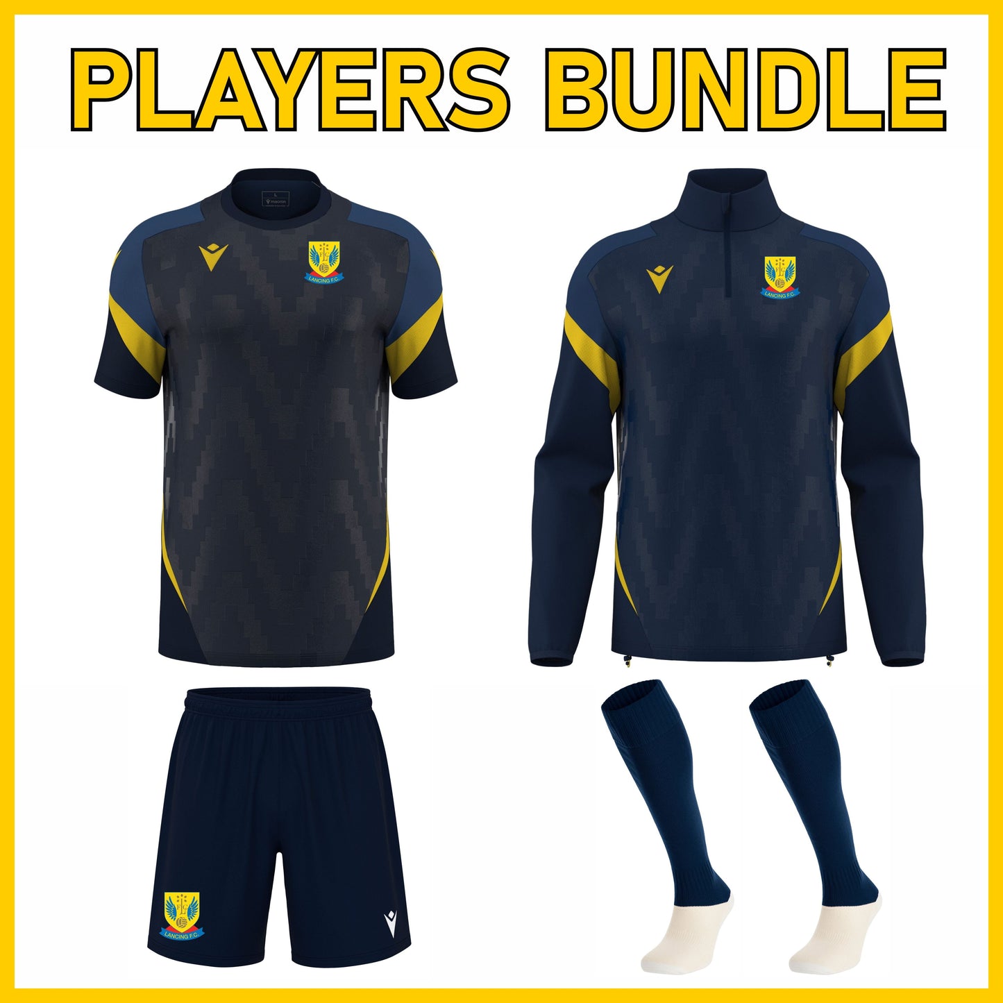 LANCING FC SNR PLAYERS BUNDLE Macron Sports Hub Hastings