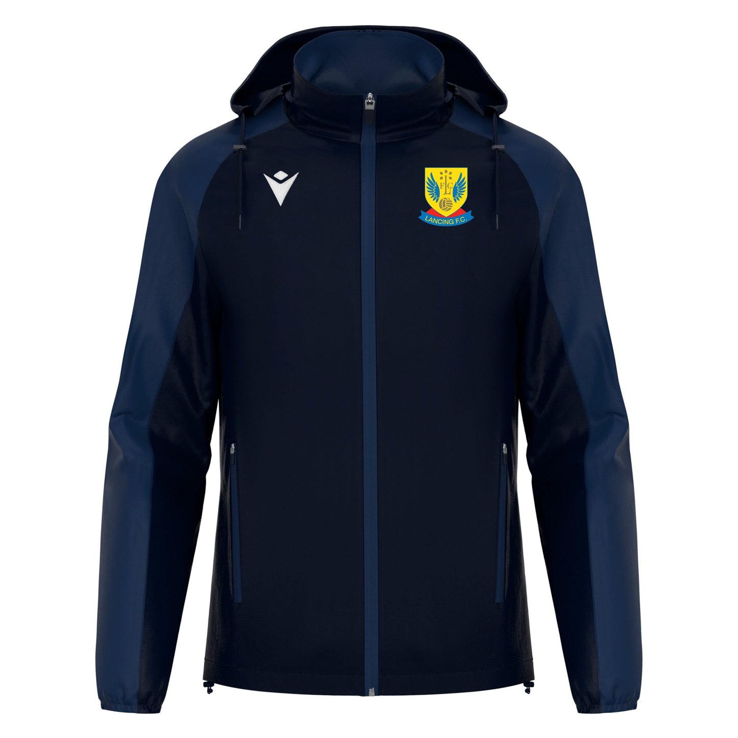 JNR LANCING FC PLAYERS ELBRUS SHOWERPROOF JACKET Macron Store Hastings