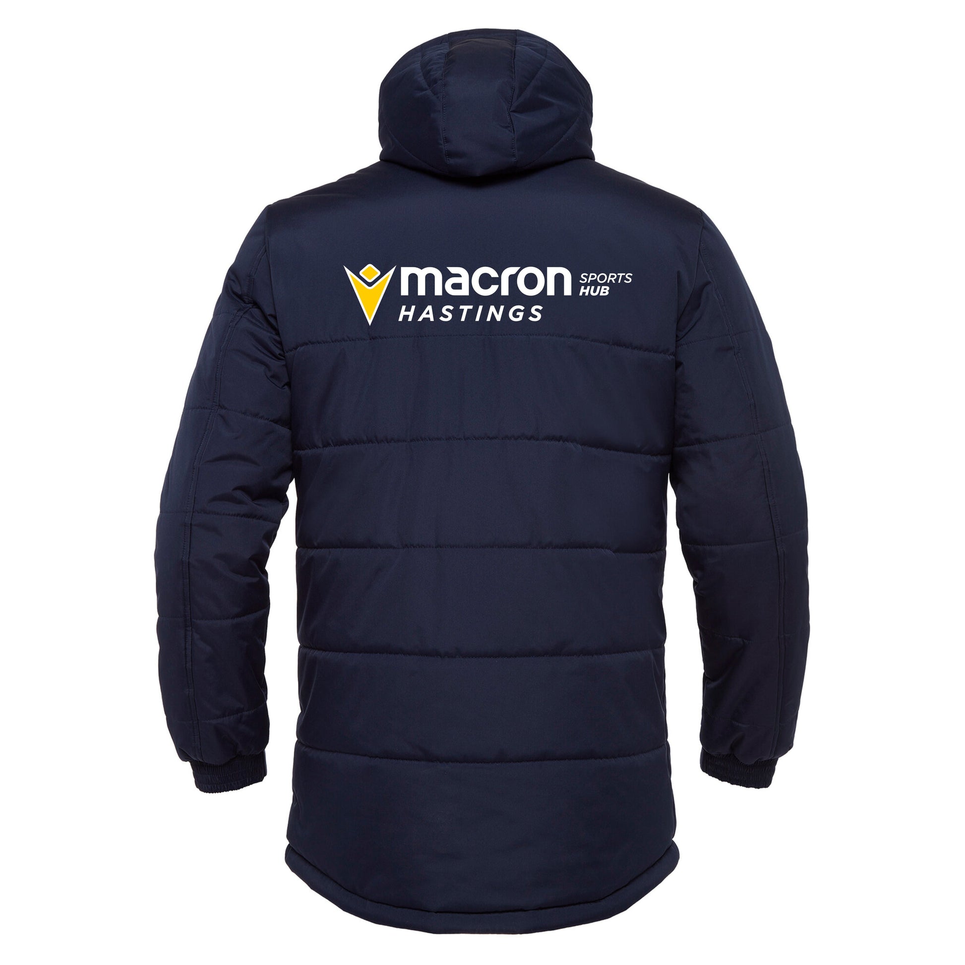 SNR LANCING FC NAVY GYOR PADDED JACKET Macron Store Hastings