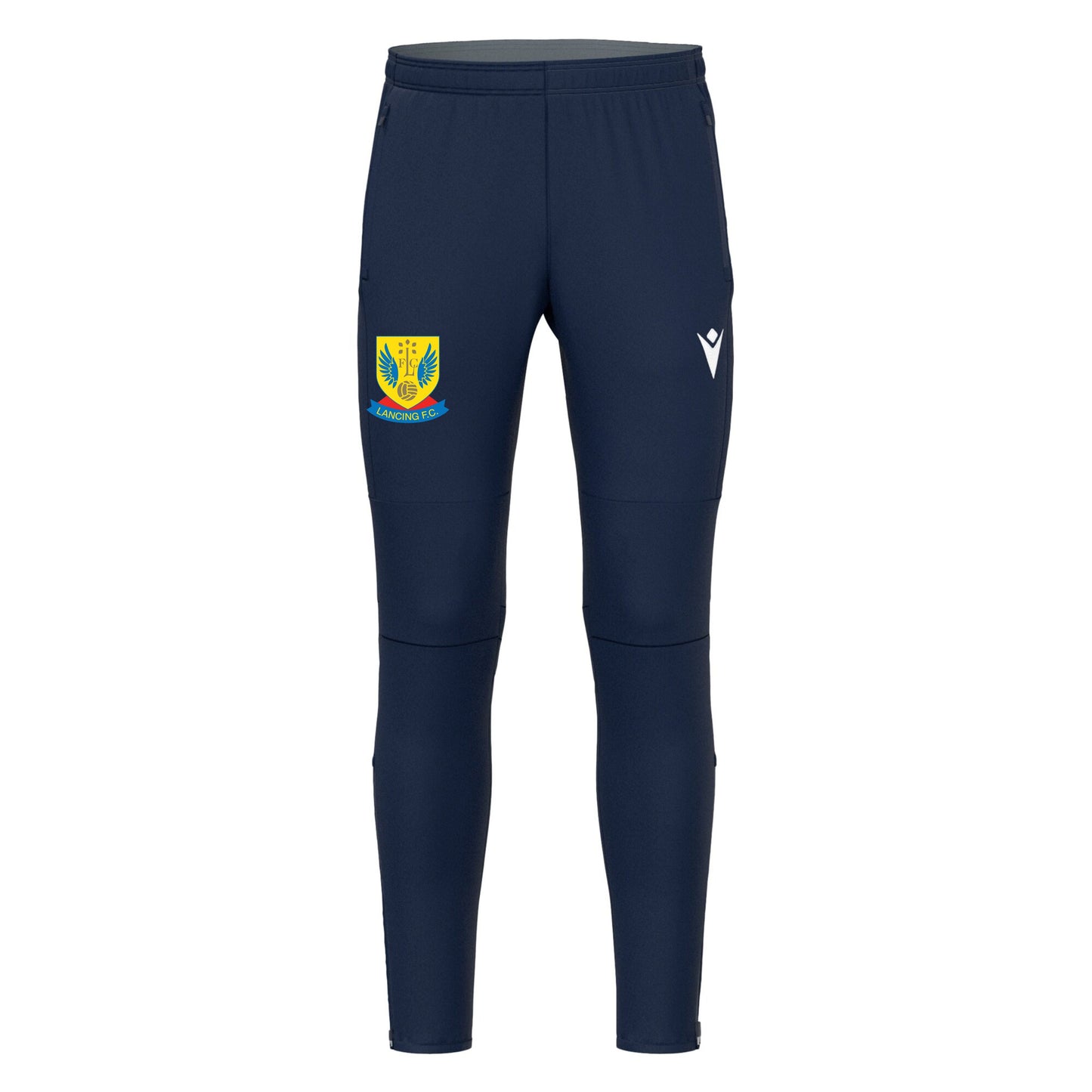 JNR LANCING FC THAMES PLAYERS PRO TRAVEL PANTS Macron Sports Hub Hastings