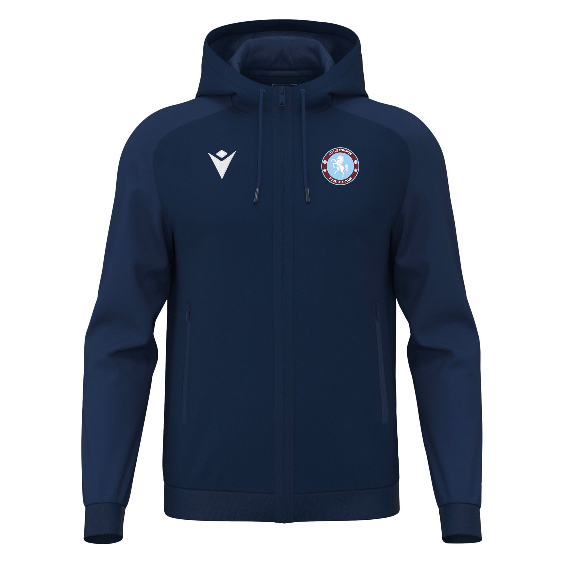 LITTLE COMMON SNR CHRONOS FULL ZIP HOODIE Macron Sports Hub Hastings